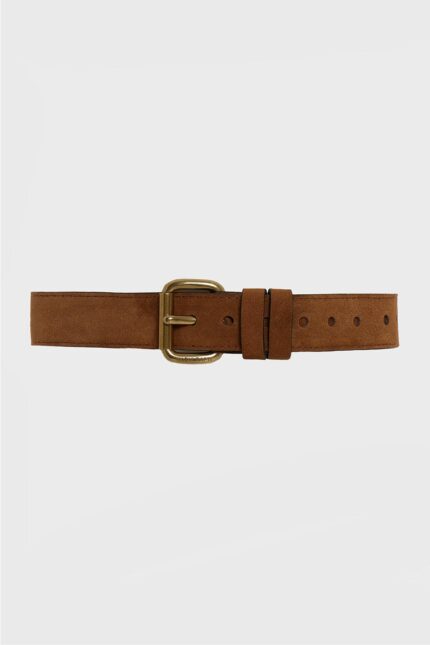 POWER LEATHER BELT BROWN