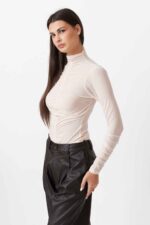 RUFFLED HIGH NECK TOP - Image 5