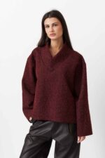 V NECK KNIT TOP - Image 5