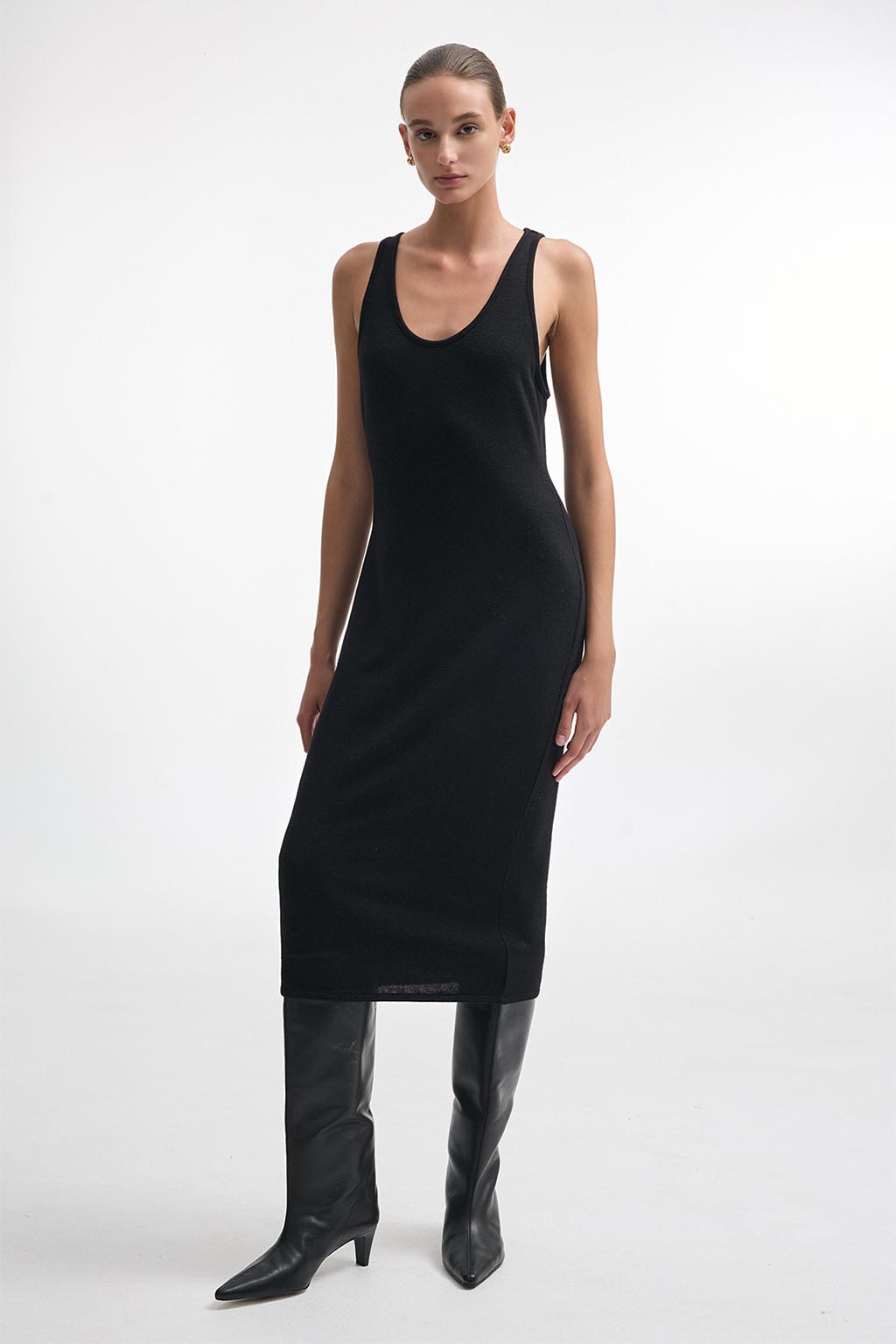 WHITNEY SLEEVELESS MAXI DRESS WHITNEY SLEEVELESS MAXI DRESS