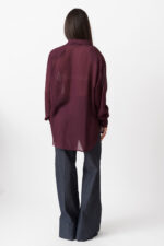 WOOL BLENDED SHEER SHIRT - Image 5