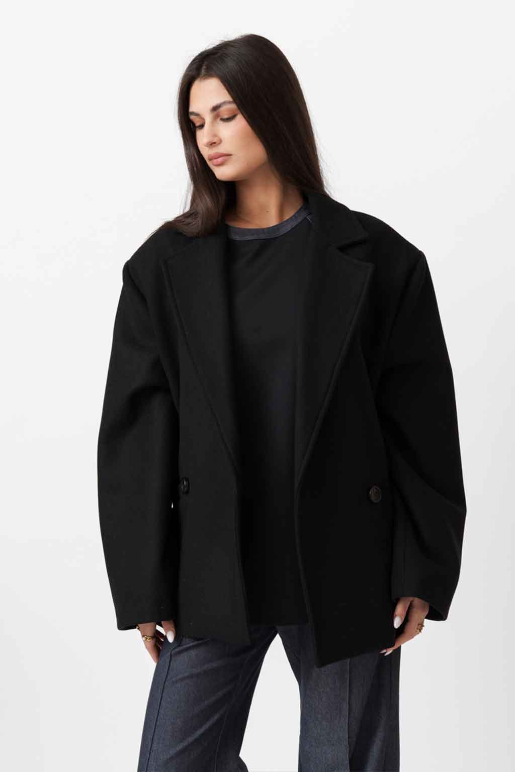 WOOL BLEND JACKET WOOL BLEND JACKET