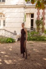 FLORAL SEQUIN EMBELLISHED