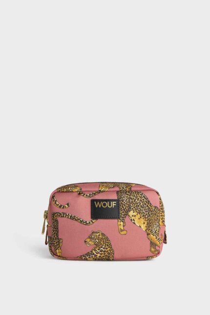 BLUSH LEOPARD MAKEUP BAG