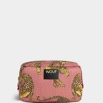 BLUSH LEOPARD TOILETRY BAG