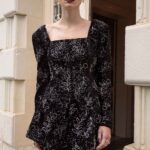 BEADED FLORAL SEQUIN