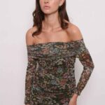 FIORRA MESH MAXI DRESS