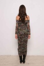 FIORRA MESH MAXI DRESS - Image 3