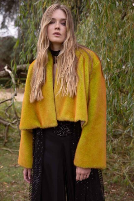 FAUX FUR DOUBLE FACE