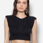 BUSTIER PODOSTOFA WITH MUSLIN RUCHED NECKLINE & PADS