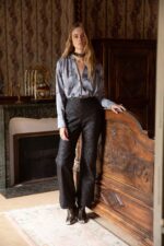 QUILTED VEGAN LEATHER