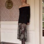 DEVORE SEQUIN EMBROIDERED