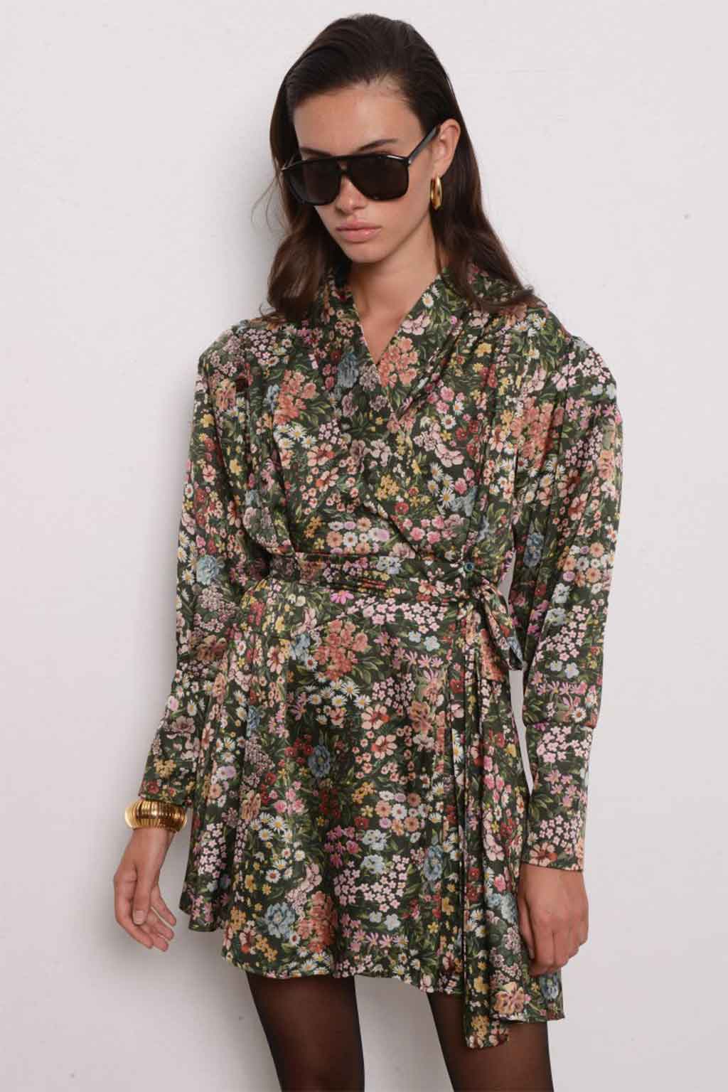 ROVENA MINI WRAP DRESS ROVENA MINI WRAP DRESS