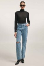 SCANDAL DENIM TROUSERS