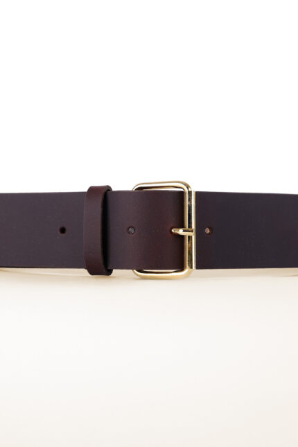 ABBY GOLD BROWN LEATHER