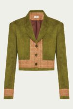 FEATHER CROPPED JACKET - Image 4