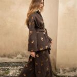 FAUX SHEARLING SEQUIN EMBELLISHED