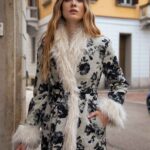 JACQUARD KNITTED BELTED