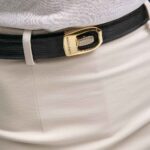 REI LEATHER  BELT DOUBLE SIDED