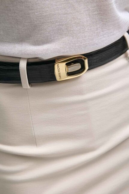 REI LEATHER  BELT DOUBLE SIDED