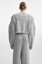 DONNA KNITTED CROPPED BLOUSE - Image 4