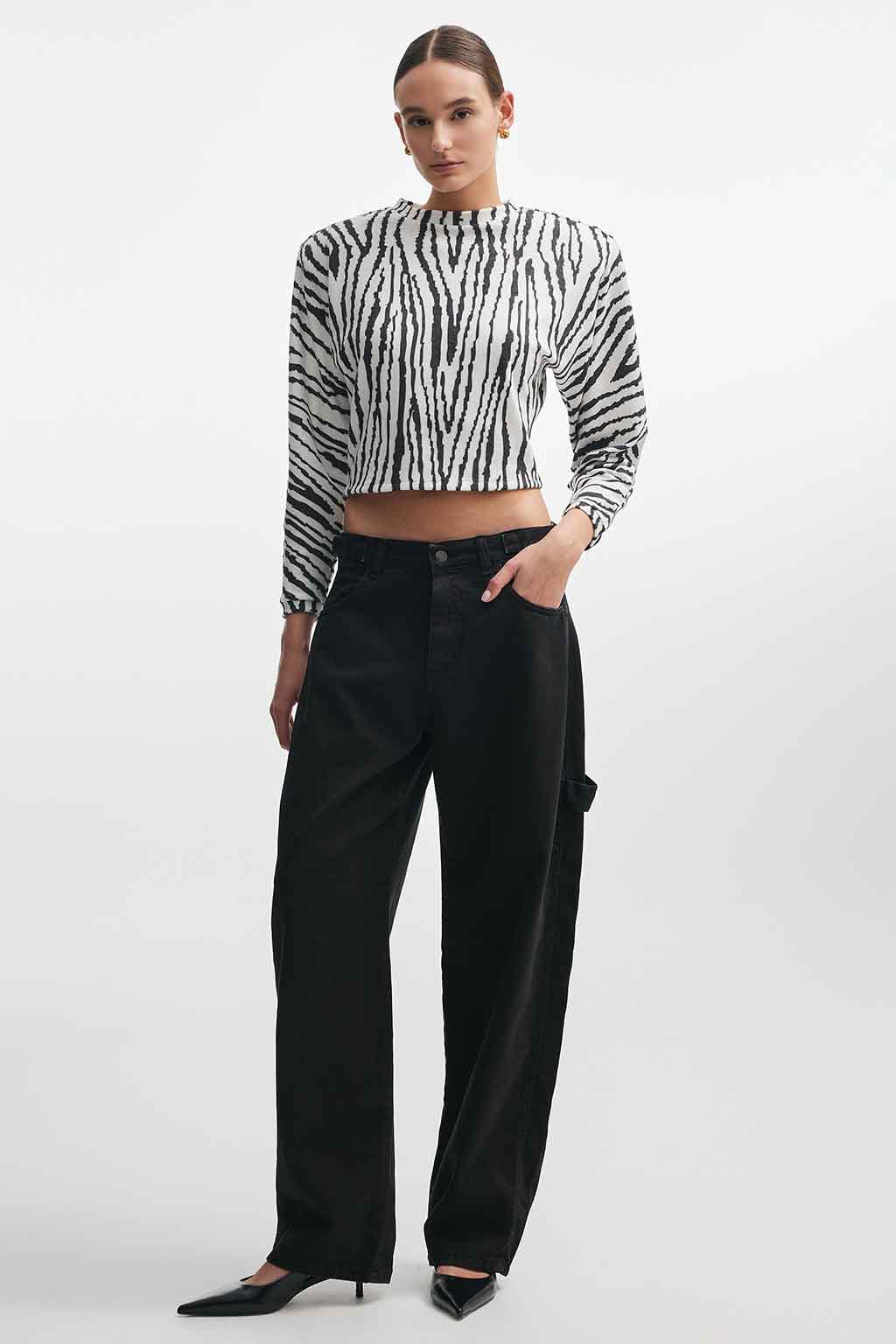 ZIBRA BLOUSE ZIBRA BLOUSE