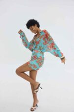 APEROL SKIRT AQUA - Image 2