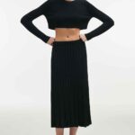 FEMME  KNITTED SKIRT