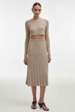 FEMME  KNITTED SKIRT - Image 7