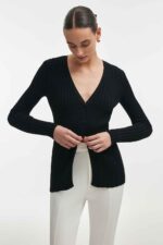 FEMME  KNITTED CARDIGAN - Image 14
