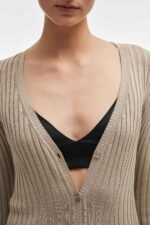 FEMME  KNITTED CARDIGAN - Image 3