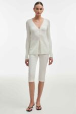 FEMME  KNITTED CARDIGAN - Image 7