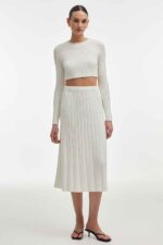 FEMME  KNITTED CROP TOP - Image 10