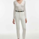 FLEUR LEGGINGS WHITE