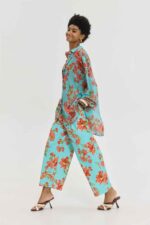 HEATHER SHIRT CRAYON AQUA - Image 4