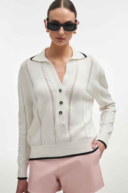 LAUREN KNITTED BLOUSE