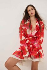 HEATHER SHIRT BLOOMING SKY RED - Image 2