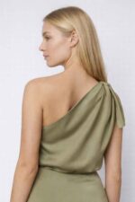 SILKY ONE SHOULDER TOP - Image 6